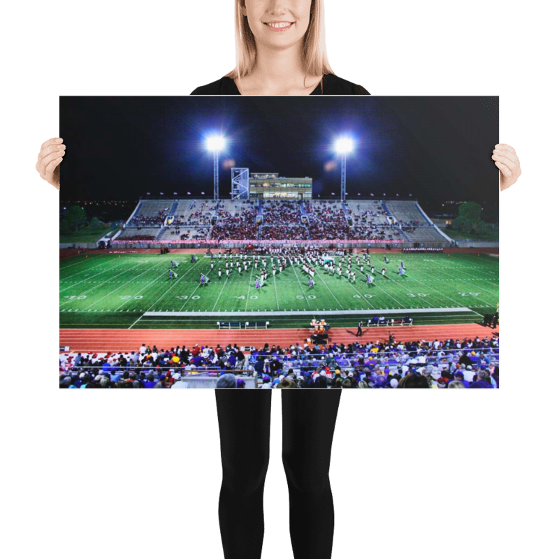 football field poster